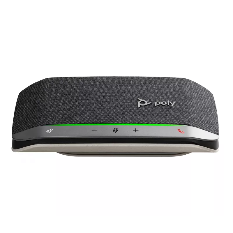 HP Poly Sync 20 USB-A skaļrunis, PC, sudrabains, 0,715 m, IP64, Windows 10, Windows 11, MacOS