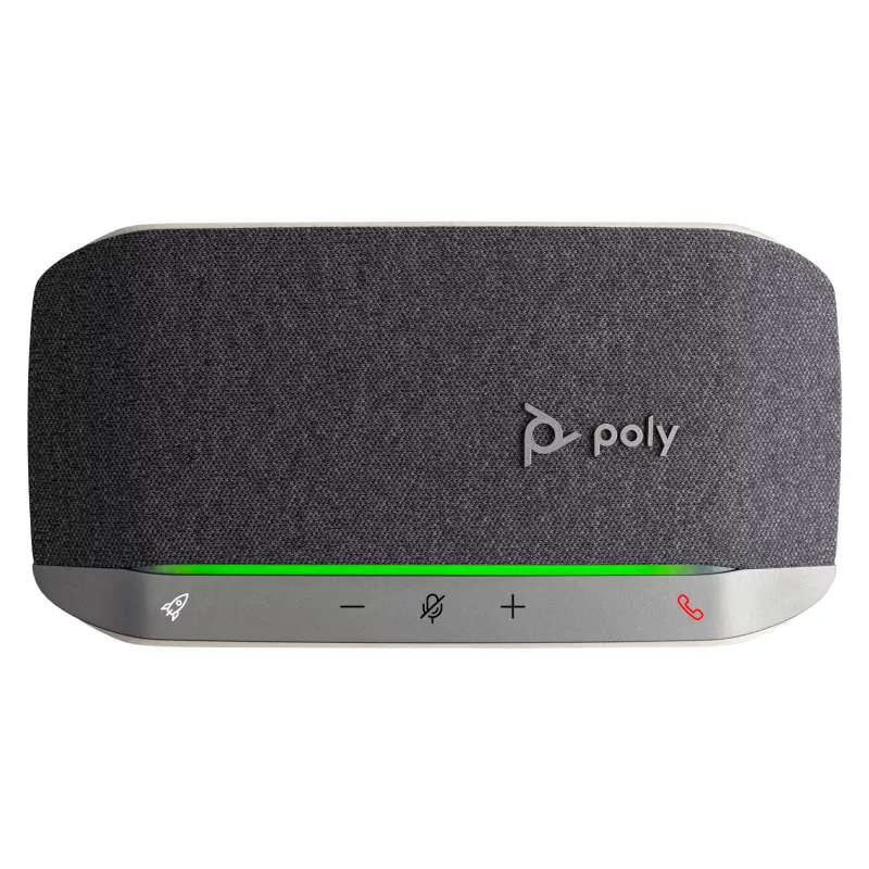 HP Poly Sync 20 USB-A skaļrunis, PC, sudrabains, 0,715 m, IP64, Windows 10, Windows 11, MacOS