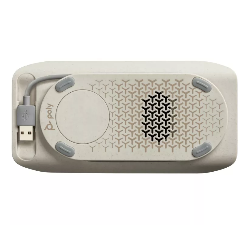 HP Poly Sync 20 USB-A skaļrunis, PC, sudrabains, 0,715 m, IP64, Windows 10, Windows 11, MacOS