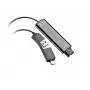HP Poly DA75 USB to QD Melns Adapter TAA