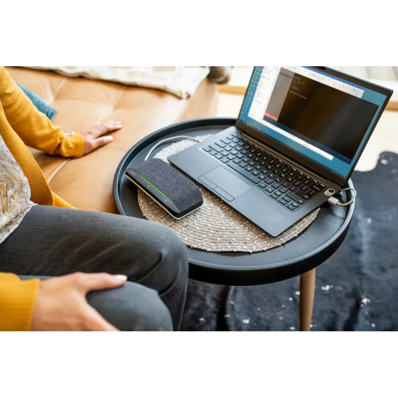 HP Poly Sync 10 Microsoft Teams sertificēts skaļrunis, PC, sudraba, 0,715 m, IP64, Windows 10, Windows 11, MacOS