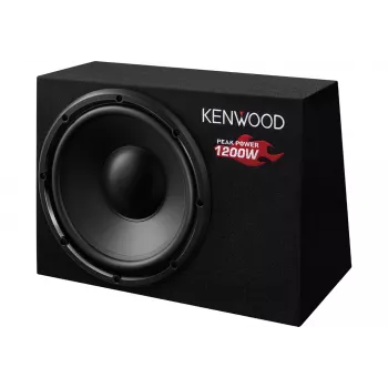 Kenwood KSC-W1200B auto subwoofer Iepriekš ielādēts subwoofer 300 W