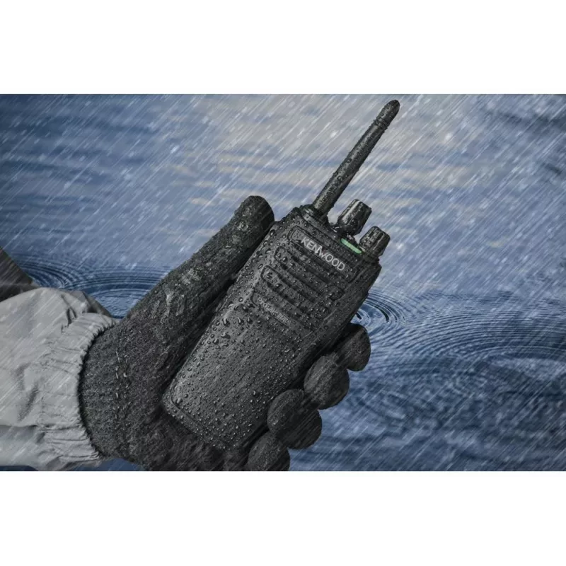 Kenwood TK-3701DE divvirzienu radio 48 kanāli 446–446,2 MHz Melns