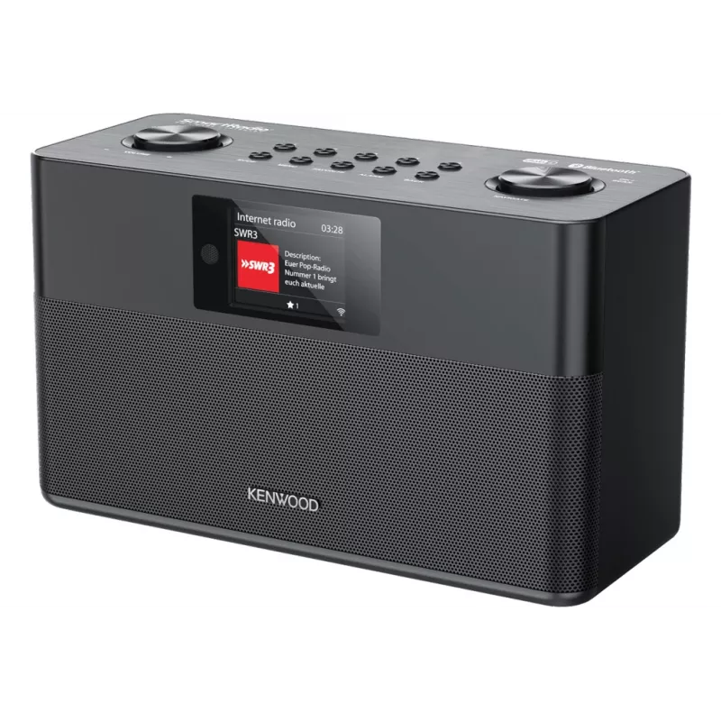 Kenwood CR-ST100S-B radio Internets Digitāls Melns