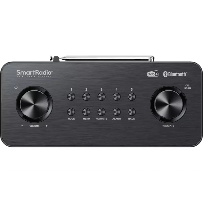 Kenwood CR-ST100S-B radio Internets Digitāls Melns