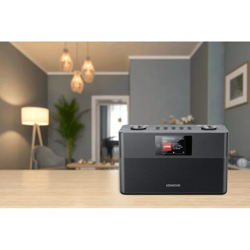 Kenwood CR-ST100S-B radio Internets Digitāls Melns