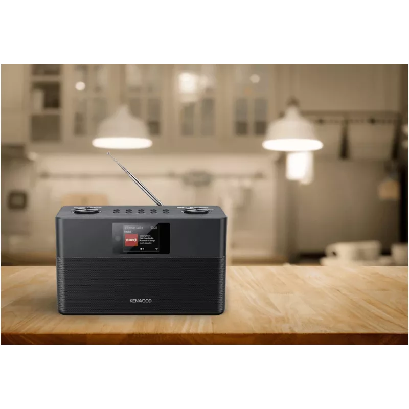 Kenwood CR-ST100S-B radio Internets Digitāls Melns