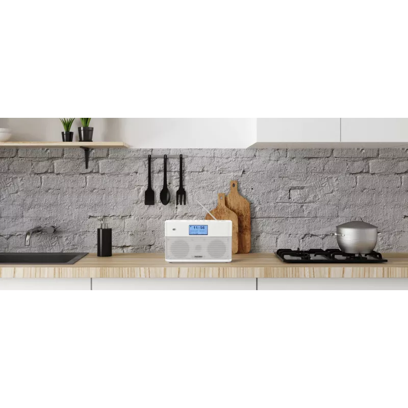 Kenwood CR-ST100S-B radio Internets Digitāls Melns