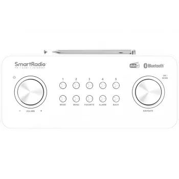 Kenwood CR-ST100S-W interneta radio, balts