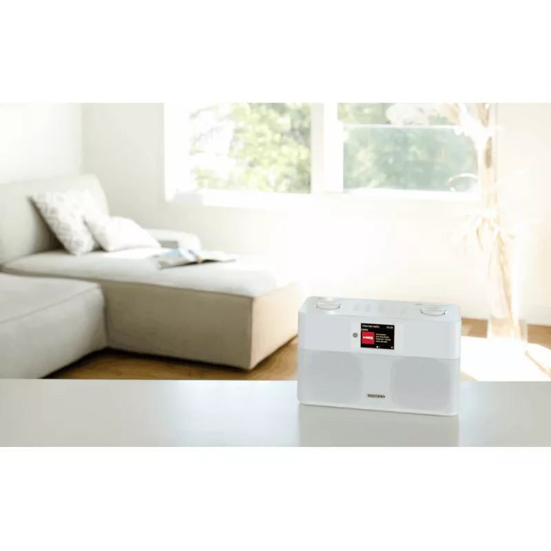 Kenwood CR-ST100S-W interneta radio, balts