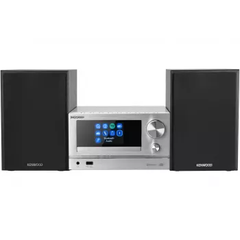 Kenwood M-7000S mājas audio mini sistēma 30 W sudraba krāsā