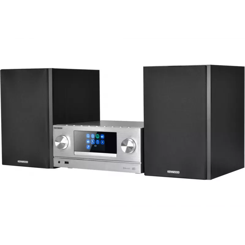 Kenwood M-9000S mājas audio mini sistēma 50 W Sudraba