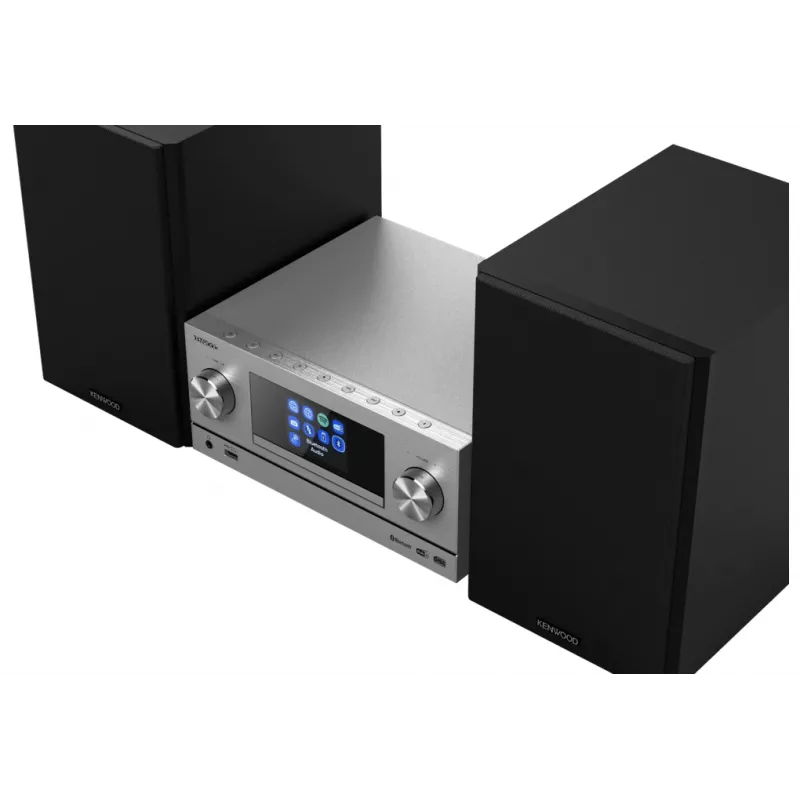 Kenwood M-9000S mājas audio mini sistēma 50 W Sudraba