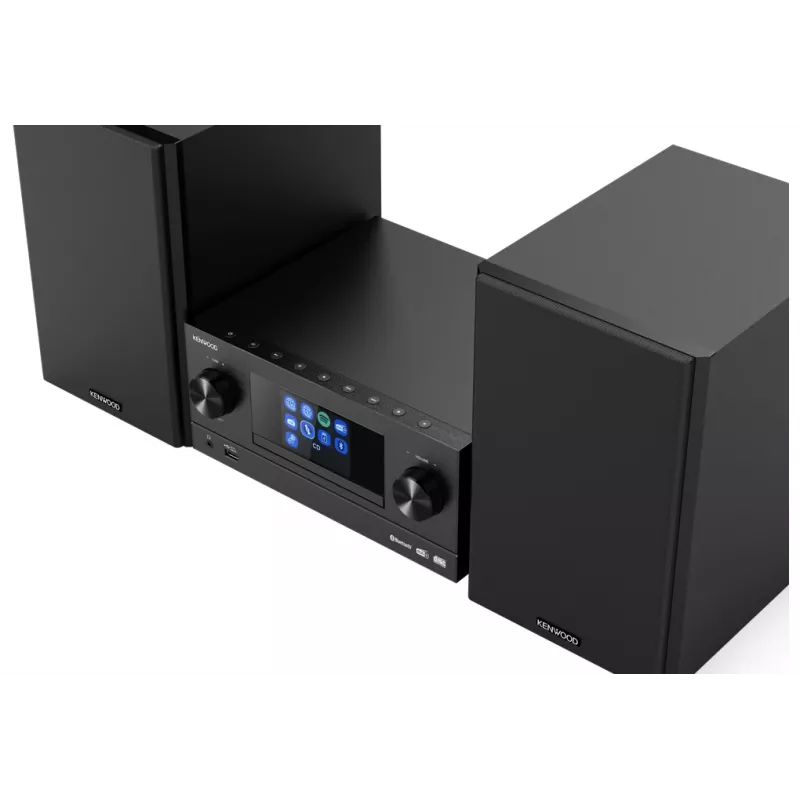Kenwood M-9000S Mājas audio mini sistēma 50 W Melna