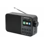 Kenwood CR-M30DAB-B pārnēsājams digitālais radio, melns