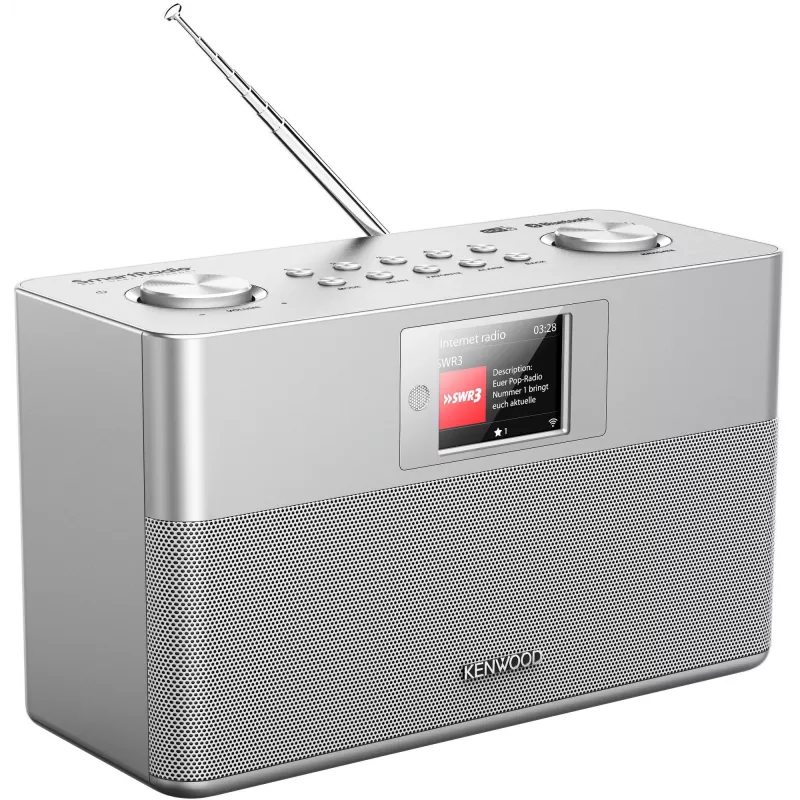 Kenwood CR-ST100S-S radio Interneta Digitālais Sudraba krāsa
