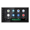Kenwood DMX6523DABS automašīnas multimediju uztvērējs Melns Wi-Fi Bluetooth