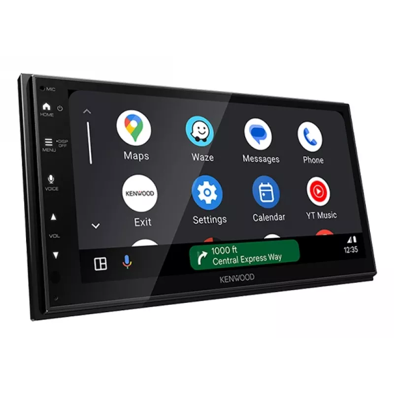 Kenwood DMX6523DABS automašīnas multimediju uztvērējs Melns Wi-Fi Bluetooth