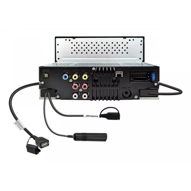 Kenwood DMX6523DABS automašīnas multimediju uztvērējs Melns Wi-Fi Bluetooth
