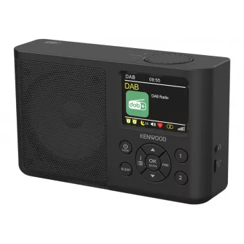 Kenwood CR-M33DAB pārnēsājams digitālais melns