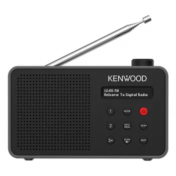 Kenwood CR-M25DAB-B radio Pārnēsājams Digitāls Melns