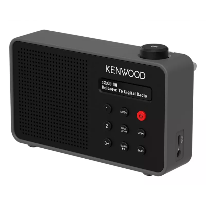 Kenwood CR-M25DAB-B radio Pārnēsājams Digitāls Melns