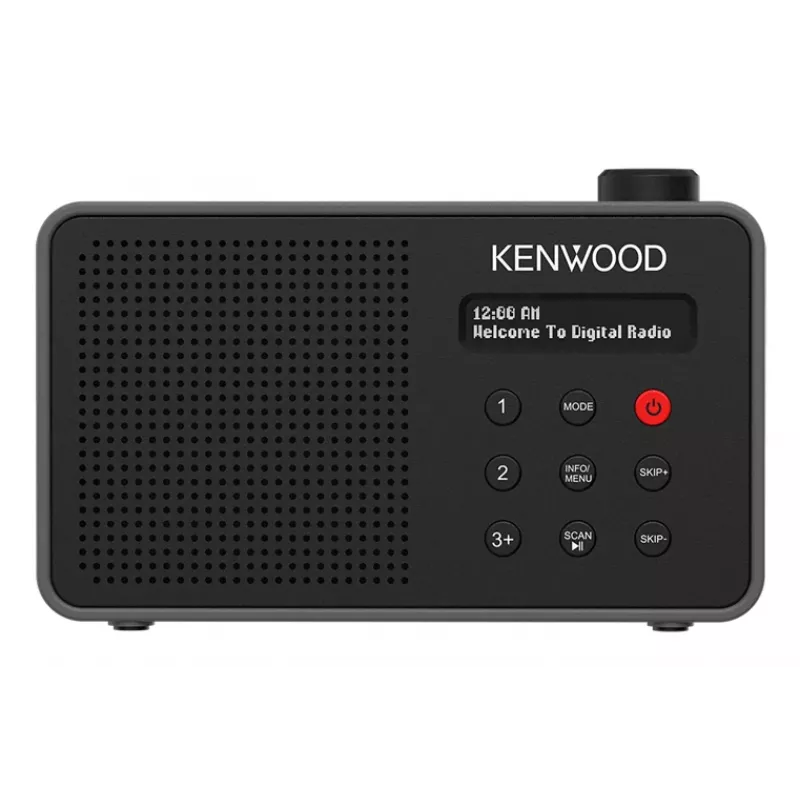 Kenwood CR-M25DAB-B radio Pārnēsājams Digitāls Melns
