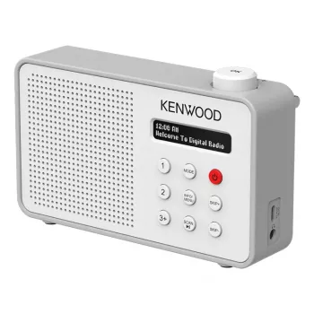 Kenwood CR-M25DAB-W radio Pārnēsājams Digitāls Balts