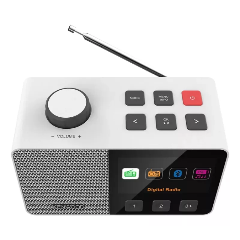 Kenwood CR-M70DAB-W Portable Digital balta