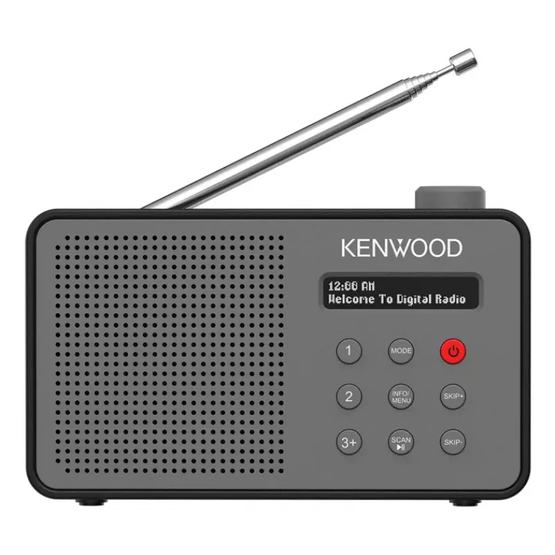 Kenwood CR-M25DAB-H radio Pārnēsājams Ciparu Pelēks
