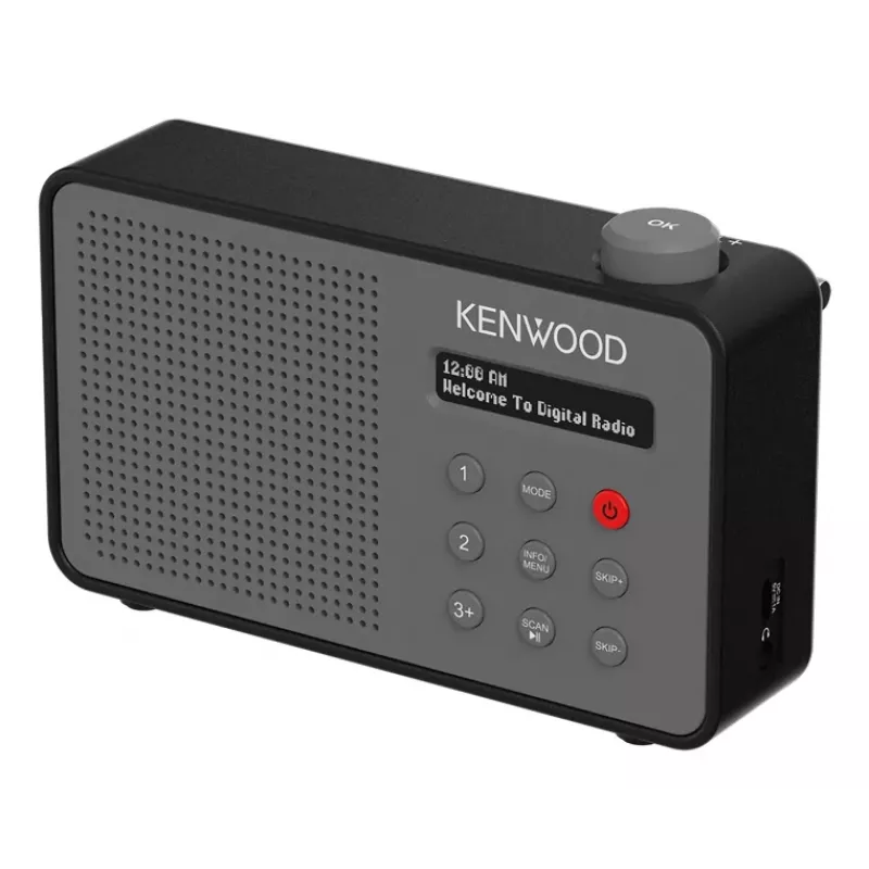 Kenwood CR-M25DAB-H radio Pārnēsājams Ciparu Pelēks
