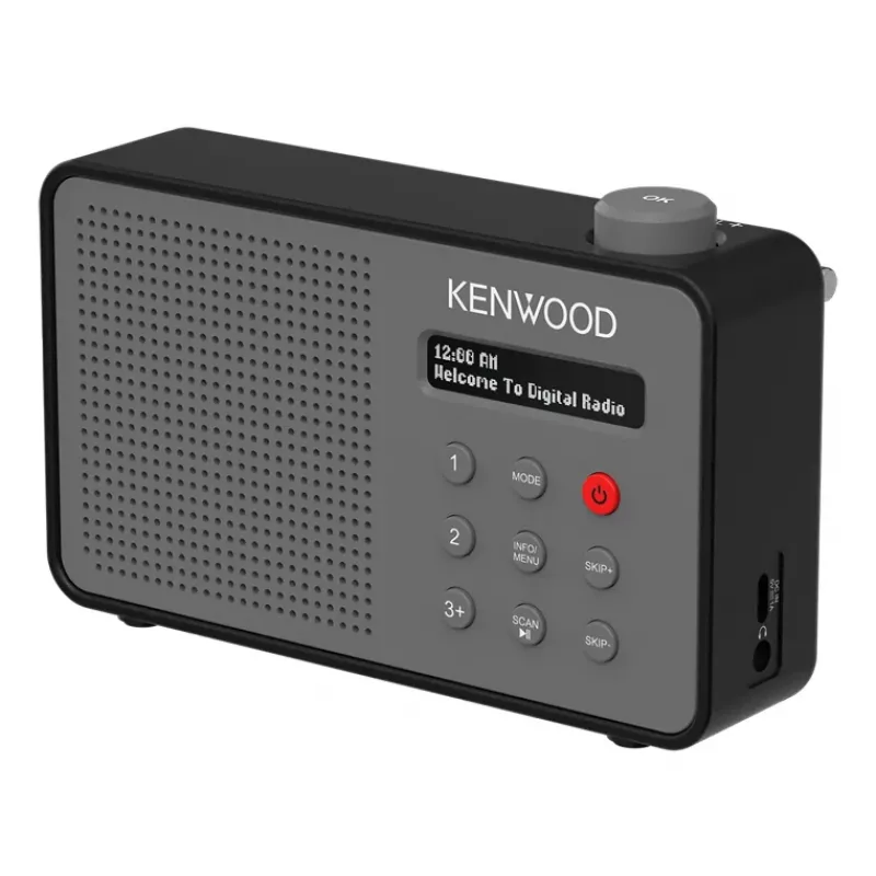 Kenwood CR-M25DAB-H radio Pārnēsājams Ciparu Pelēks