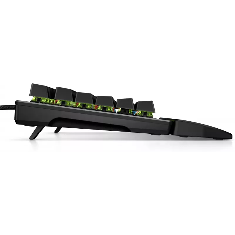 HP Pavilion Gaming tastatūra 800, pilna izmēra (100%), vadu, USB, mehāniska, melna