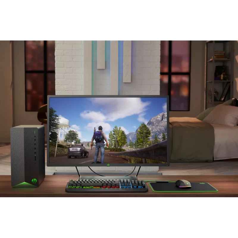 HP Pavilion Gaming tastatūra 800, pilna izmēra (100%), vadu, USB, mehāniska, melna