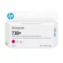 HP 738M 130 ml purpursarkana DesignJet tintes kasetne ar drukas galviņu, termiskā tintes strūkla