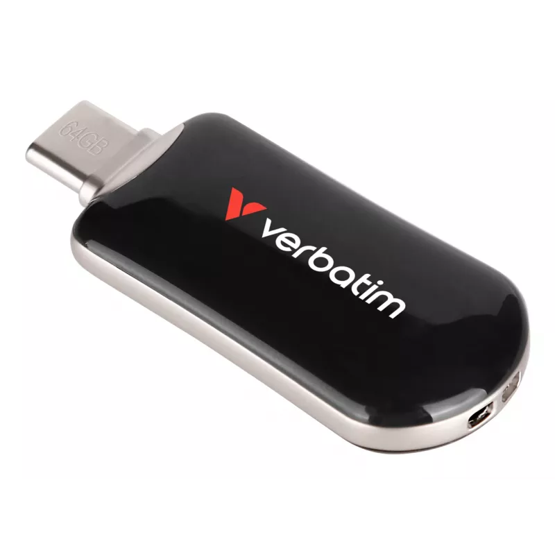 Verbatim Plectra USB-C zibatmiņa melna 64 GB