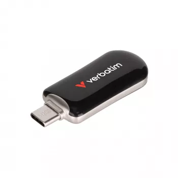 Verbatim Plectra USB-C zibatmiņa Melna 512GB, 512 GB, USB Type-C, 3.2 Gen 1 (3.1 Gen 1), 100 MB/s, bez vāciņa, Melna