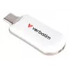 Verbatim Plectra USB-C zibatmiņa balta 64 GB, 64 GB, USB Type-C, 3.2 Gen 1 (3.1 Gen 1), 100 MB/s, bez vāciņa, balta