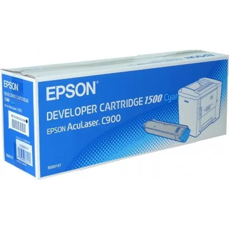 Epson AL-C900 Developer Cartridge ciāna 1.5k, 1500 lapas, ciāna, 1 gab.