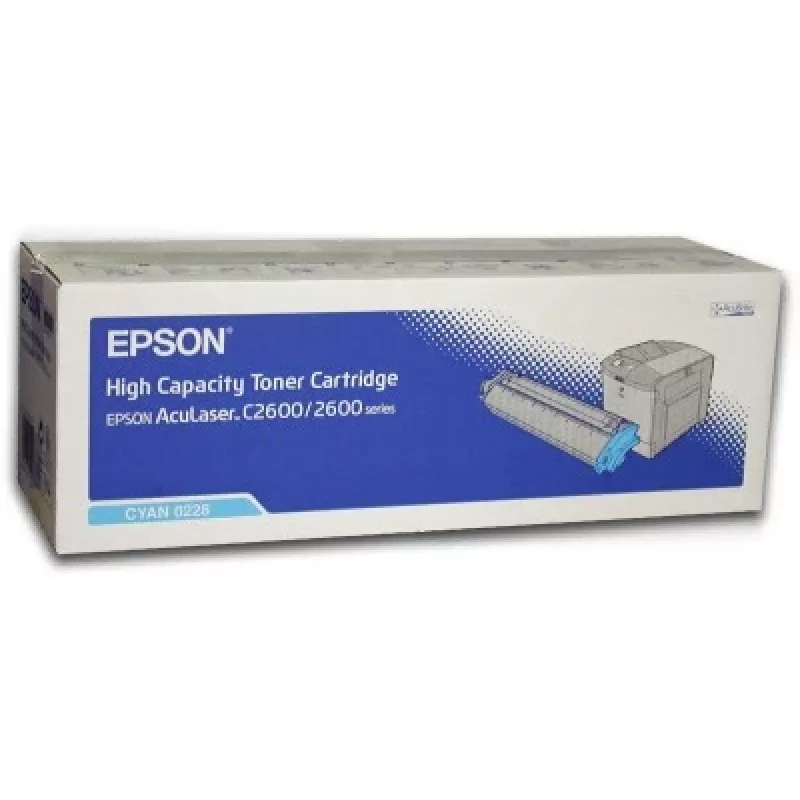 Epson AL-C2600 tonera kārtridžs ciāna krāsā, 5 tūkst. lpp., 5000 lpp., Ciāna, 1 gab.