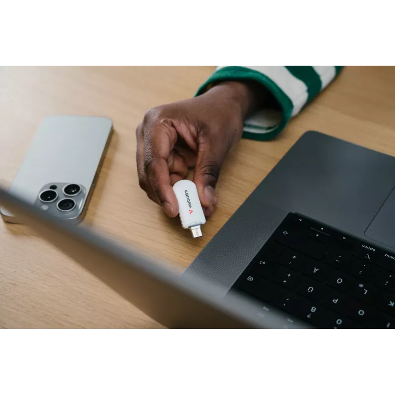 Verbatim Plectra USB-C zibatmiņa, balta, 512 GB, 512 GB, USB Type-C, 3.2 Gen 1 (3.1 Gen 1), 100 MB/s, bez vāciņa, balta