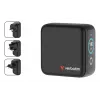 Verbatim Mini GaN lādētājs 140W ar displeju, iekštelpām, maiņstrāva, 28 V, melns