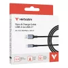 Verbatim Sync & Charge kabelis USB-A uz USB-C 120 cm, 1,2 m, USB A, USB C, USB 2.0, 0,48 Gbit/s, melns