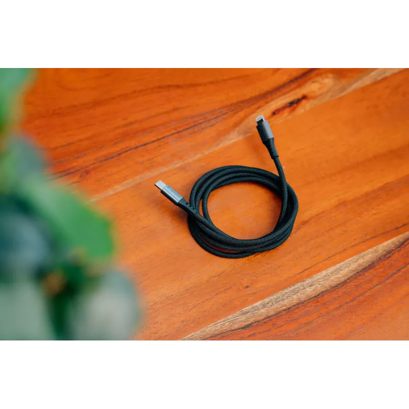 Verbatim Sync & Charge kabelis USB-C uz Lightning 120 cm, 1.2 m, Lightning, USB C, vīrišķais, vīrišķais, melns