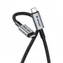 Verbatim Sync & Charge USB C uz USB C 240W 40 Gbps 120 cm, 1,2 m, USB C, USB C, USB4 Gen 2x2, 40 Gbit/s, Melna
