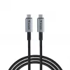 Verbatim Sync & Charge USB C uz USB C 240W 40 Gbps 120 cm, 1,2 m, USB C, USB C, USB4 Gen 2x2, 40 Gbit/s, Melna