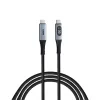 Verbatim Sync & Charge USB C uz USB C 100W displejs 120 cm, 1,2 m, USB C, USB C, USB 2.0, 0,48 Gbit/s, melns