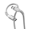 Verbatim Sync & Charge Magnetic kabelis - 60W USB-C to USB-C 120 cm Pelēks