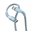 Verbatim Sync & Charge Magnetic kabelis - 60W USB-C to USB-C 120 cm Blue