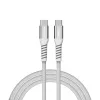 Verbatim Sync & Charge magnētiskais kabelis - 100W USB-C uz USB-C 120 cm pelēks